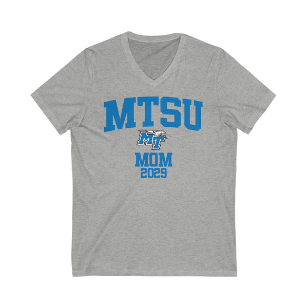MTSU 2029 MOM V-Neck Tee
