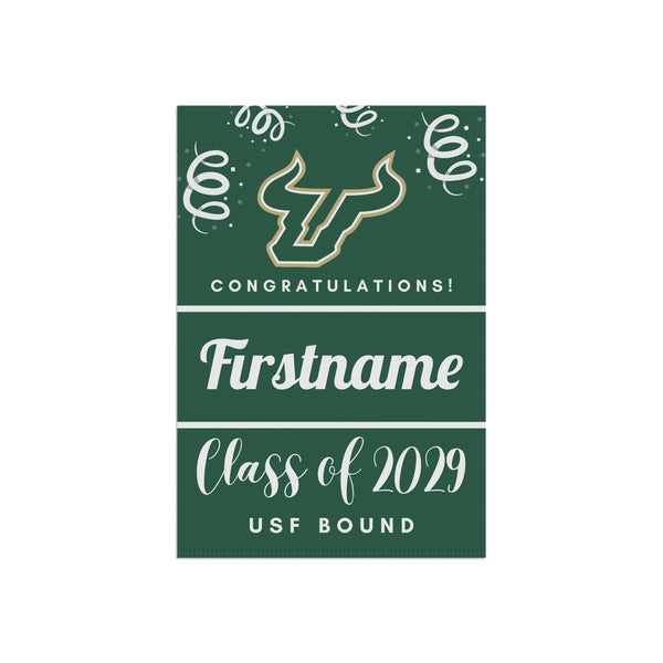 Personalized USF 2029 Yard Flag
