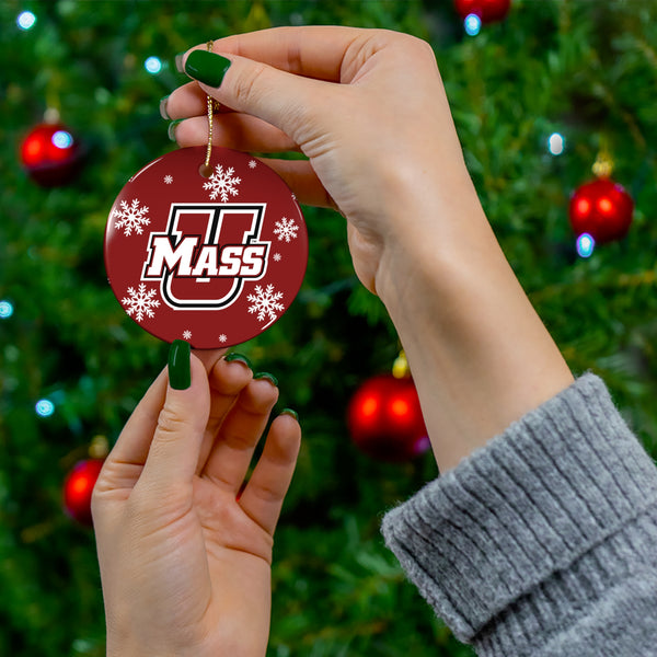 UMass Amherst Ceramic Ornaments