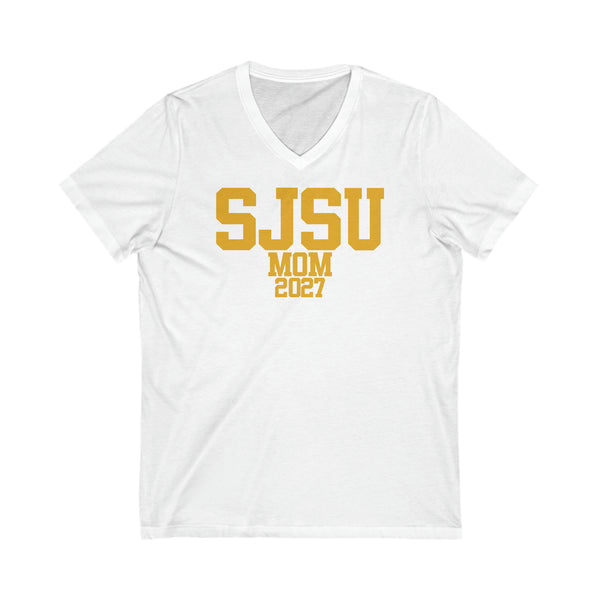 SJSU Class of 2027 MOM V-Neck Tee