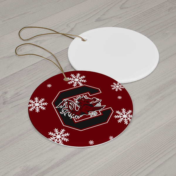 South Carolina Ceramic Ornaments