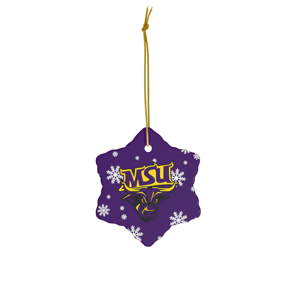 MNSU Ceramic Ornaments