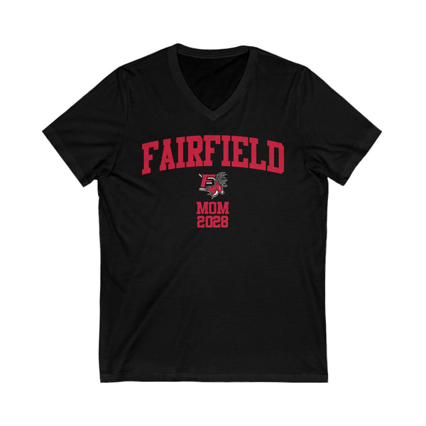Fairfield Class of 2028 MOM V-Neck Tee