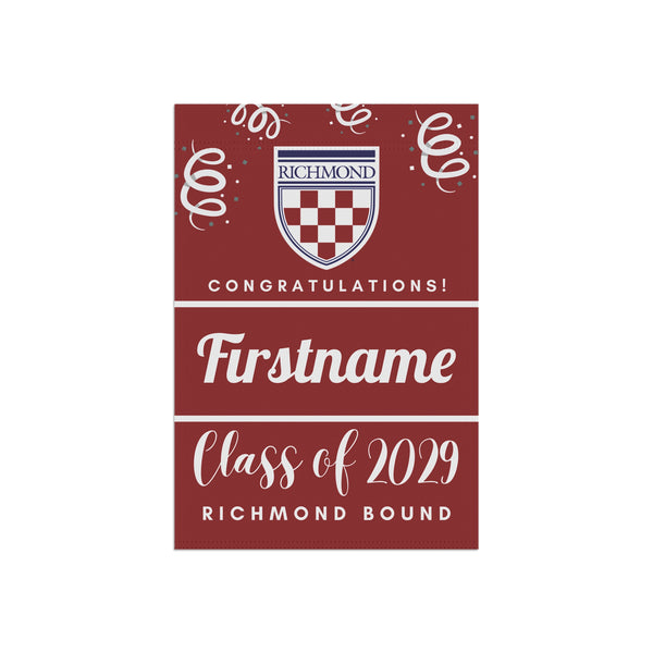 Personalized Richmond 2029 Yard Flag