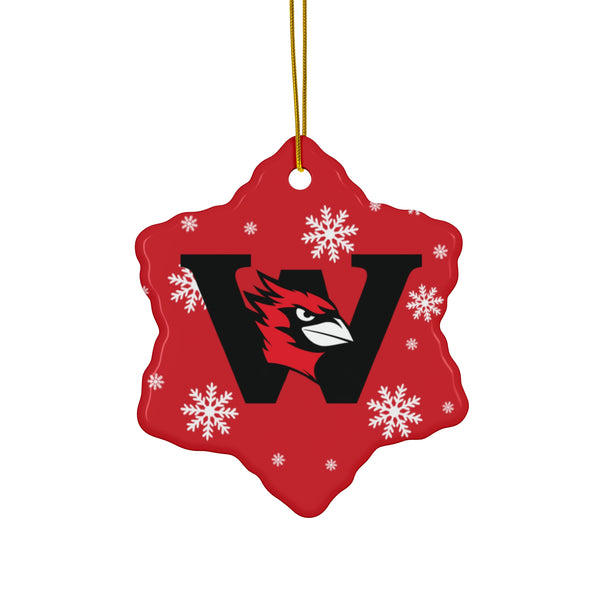 Wesleyan Ceramic Ornaments