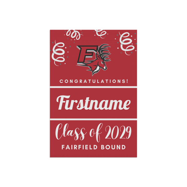 Personalized Fairfield 2029 Yard Flag