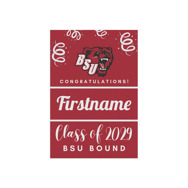 Personalized BSU 2029 Yard Flag