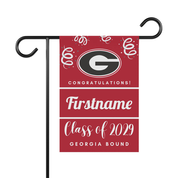 Personalized UGA 2029 Yard Flag