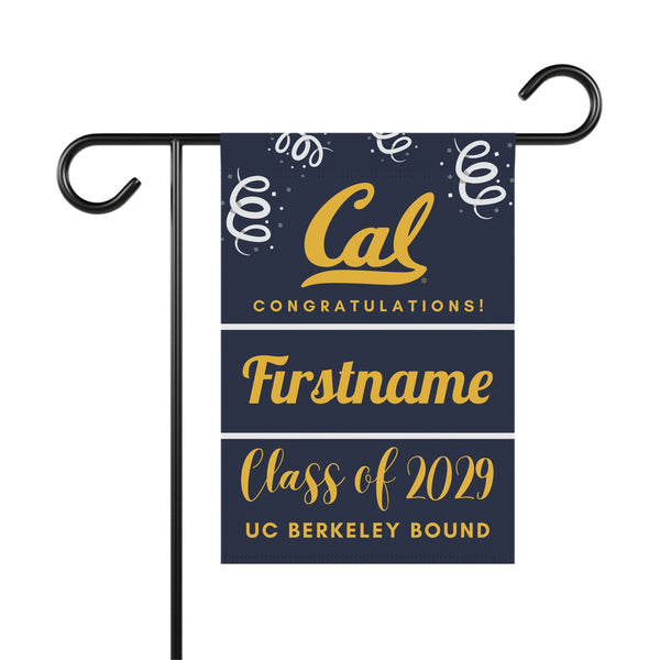 Personalized UC Berkeley 2029 Yard Flag