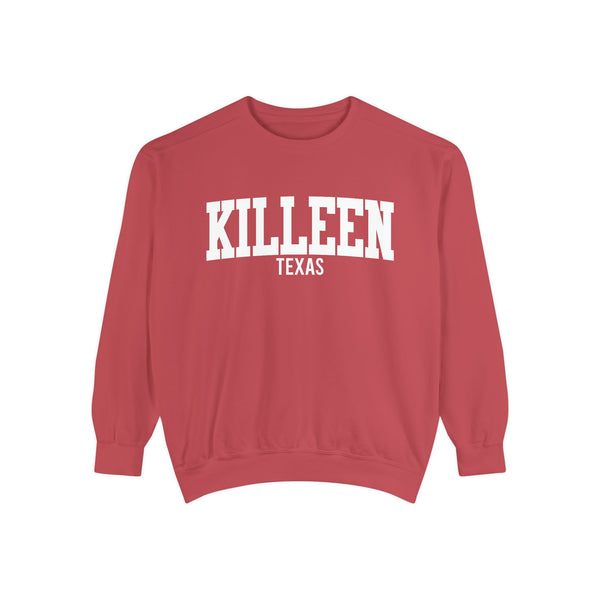 Killeen Texas Comfort Colors Sweatshirt