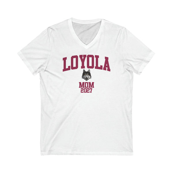 LUC Class of 2027 MOM V-Neck Tee