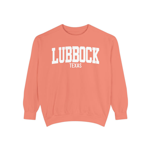 Lubbock Texas Comfort Colors Sweatshirt