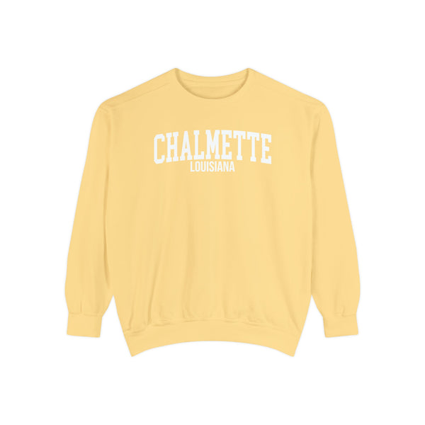 Chalmette Louisiana Comfort Colors Sweatshirt