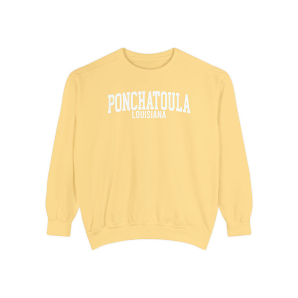 Ponchatoula Louisiana Comfort Colors Sweatshirt