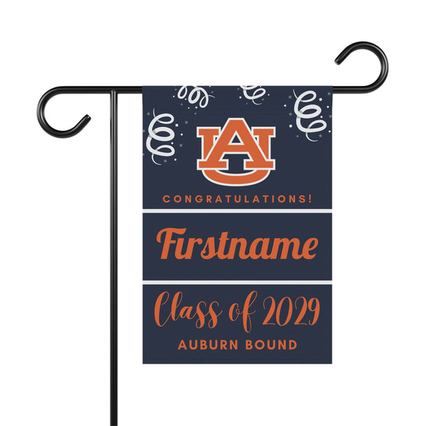 Personalized Auburn 2029 Yard Flag