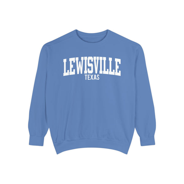 Lewisville Texas Comfort Colors Sweatshirt