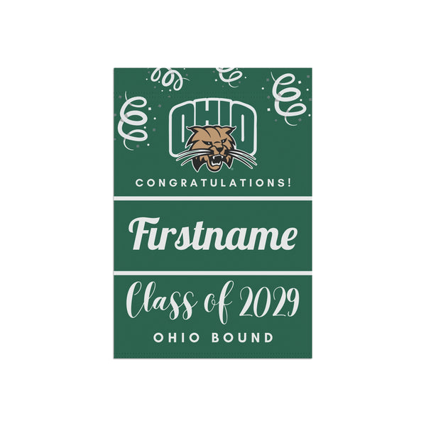 Personalized Ohio 2029 Yard Flag