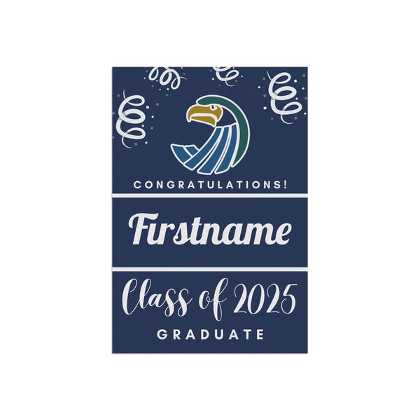 Personalized Salve Regina 2025 Graduate Yard Flag