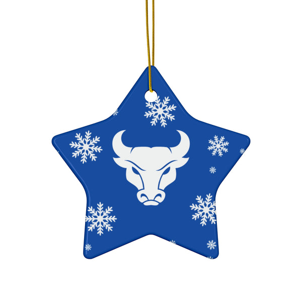 Buffalo Ceramic Ornaments