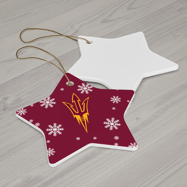 ASU Ceramic Ornaments