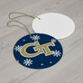 Georgia Tech Ceramic Ornaments