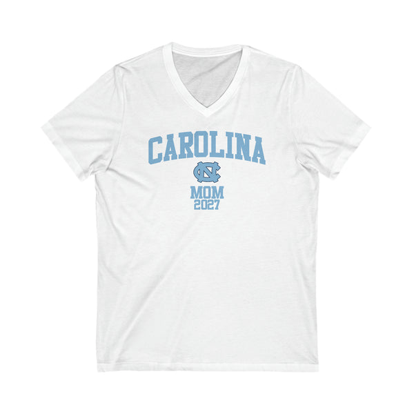 UNC Chapel Hill Class of 2027 MOM V-Neck Tee
