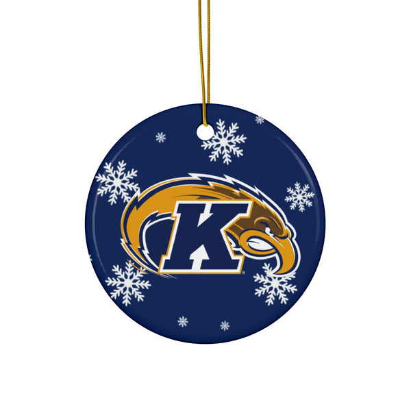 Kent State Ceramic Ornaments