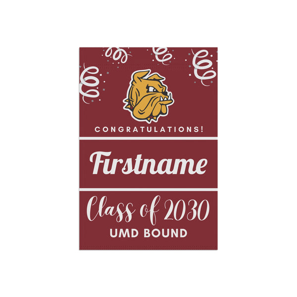 Personalized UMD 2030 Yard Flag