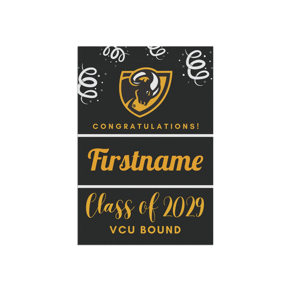 Personalized VCU 2029 Yard Flag