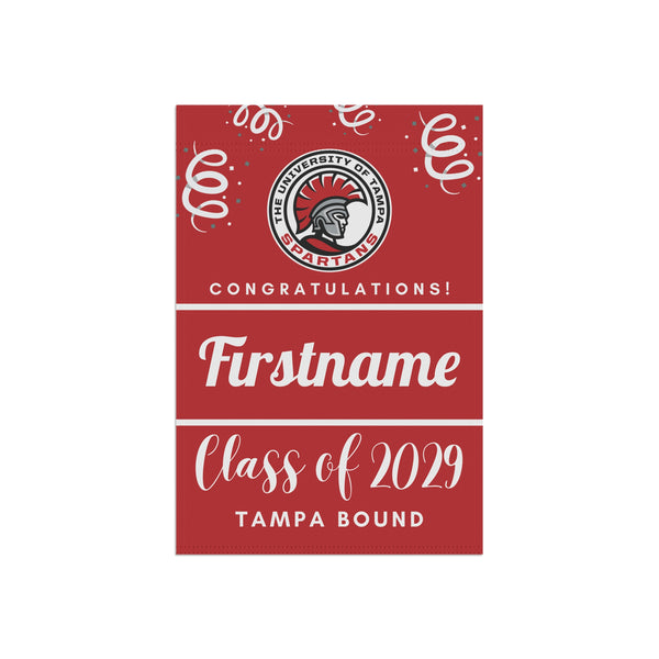 Personalized Tampa 2029 Yard Flag