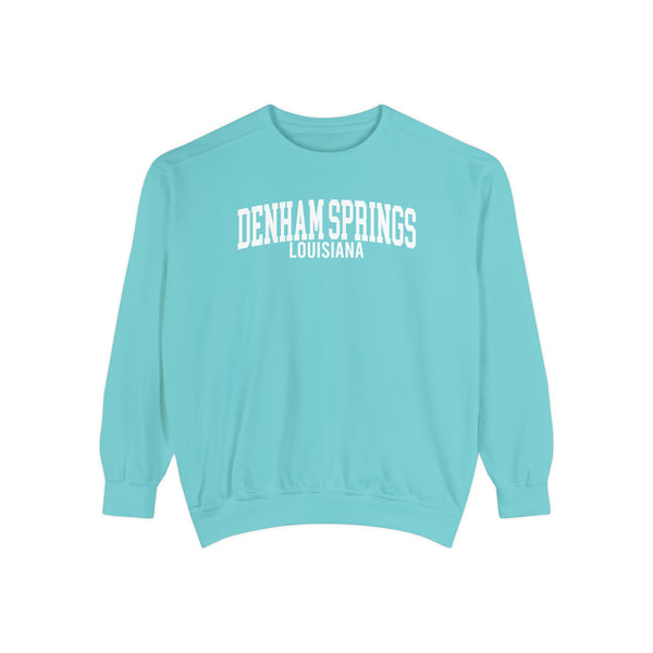 Denham Springs Louisiana Comfort Colors Sweatshirt