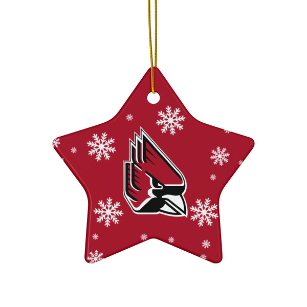 Ball State Ceramic Ornaments