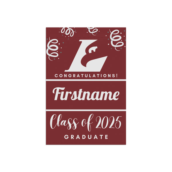 Personalized UWL 2025 Graduate Yard Flag