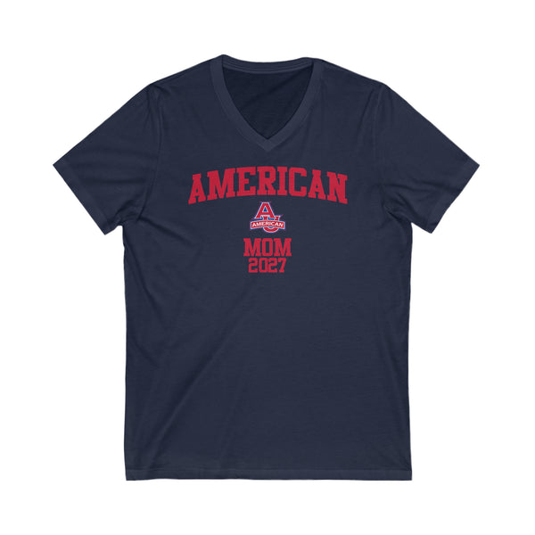 American Class of 2027 MOM V-Neck Tee