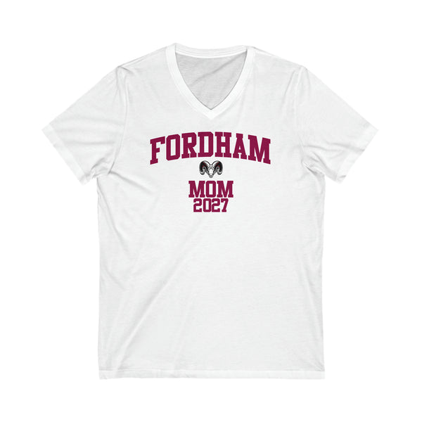 Fordham Class of 2027 MOM V-Neck Tee