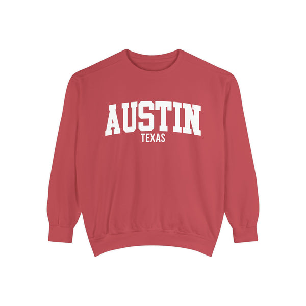 Austin Texas Comfort Colors Sweatshirt
