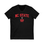 NC State Class of 2027 MOM V-Neck Tee