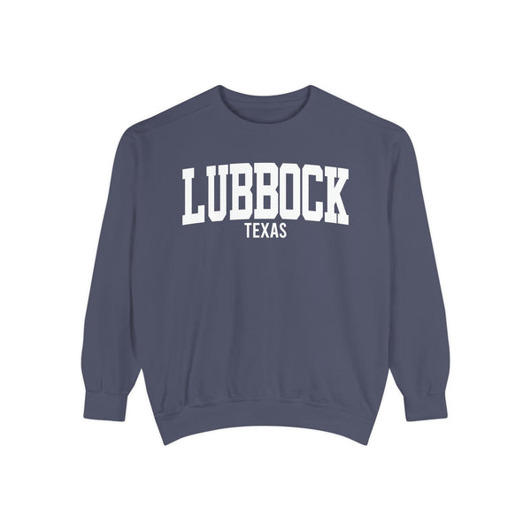 Lubbock Texas Comfort Colors Sweatshirt