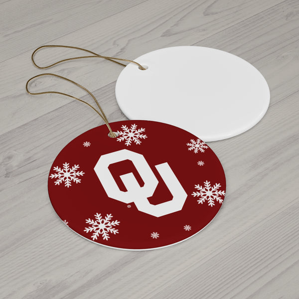 Oklahoma Ceramic Ornaments