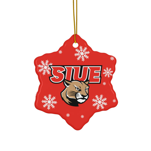 SIUE Ceramic Ornaments