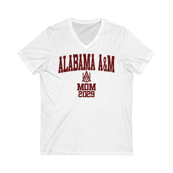 AAMU 2029 MOM V-Neck Tee