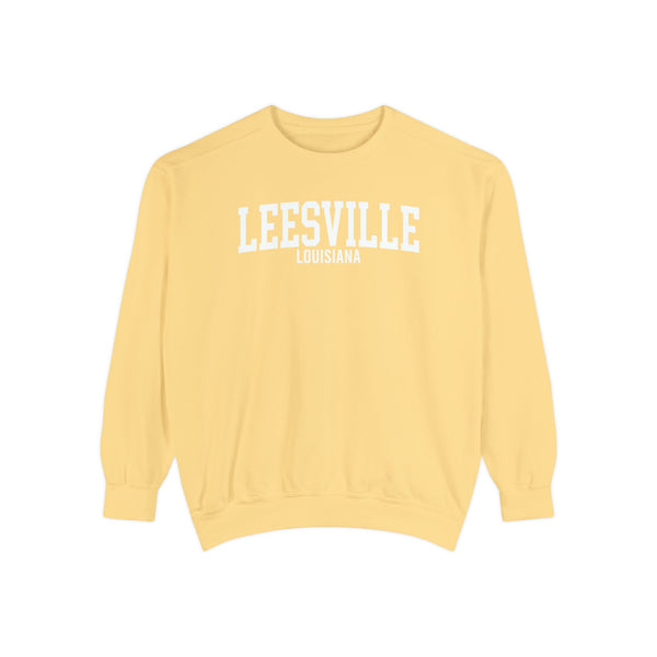 Leesville Louisiana Comfort Colors Sweatshirt