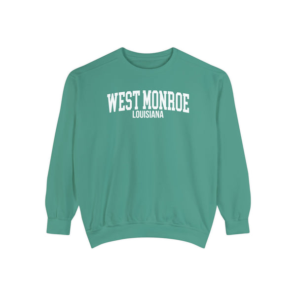 West Monroe Louisiana Comfort Colors Sweatshirt