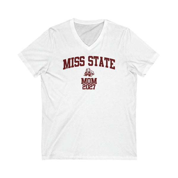 Miss State Class of 2027 MOM V-Neck Tee