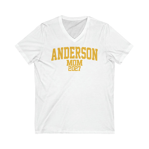 Anderson Class of 2027 MOM V-Neck Tee