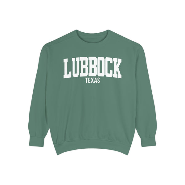 Lubbock Texas Comfort Colors Sweatshirt