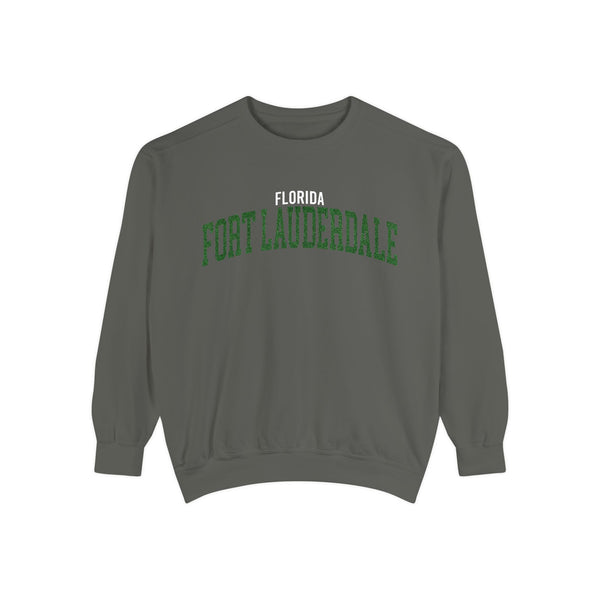 Fort Lauderdale Florida Comfort Colors Sweatshirt