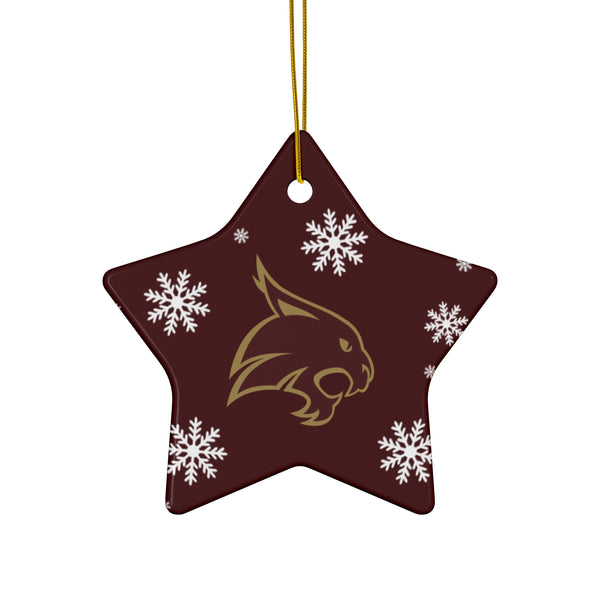 Texas State Ceramic Ornaments