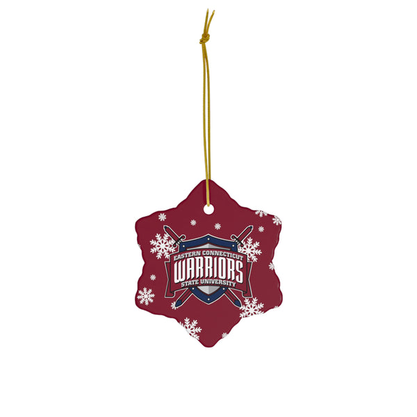 ECSU Ceramic Ornaments