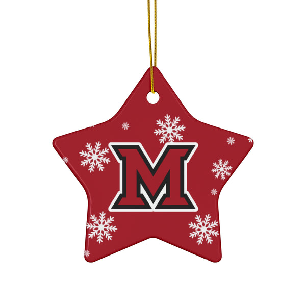 Miami University Ceramic Ornaments